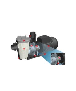 Bơm Hồ Bơi Waterco Hydrostar 200, 300, 300 - 80mm