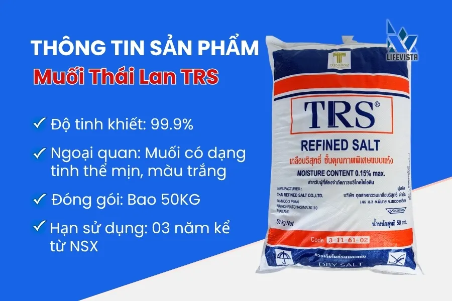 sản phẩm muối thái tinh khiết