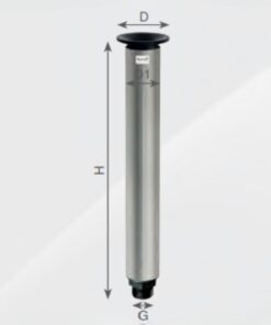 Kích thước vòi phun hình chuông Messner