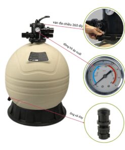 Các bộ phận bình lọc các bể bơi Emaux MFV