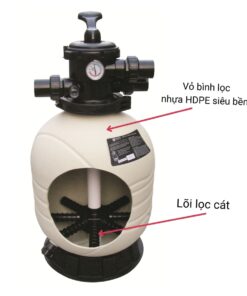 Vỏ ngoài và lõi lọc bình lọc cát Emaux MFV