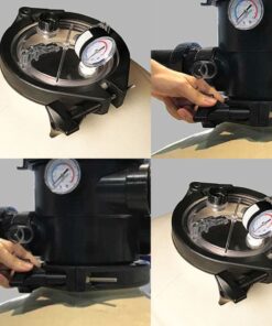 Van và đồng hồ áp suất bình lọc cát Emaux MFV