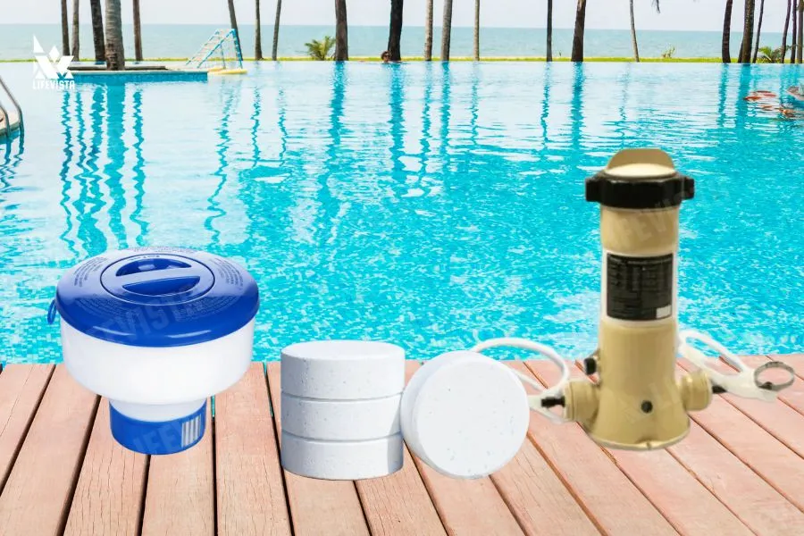cách dùng hóa chất N-Chlor 90 dạng viên