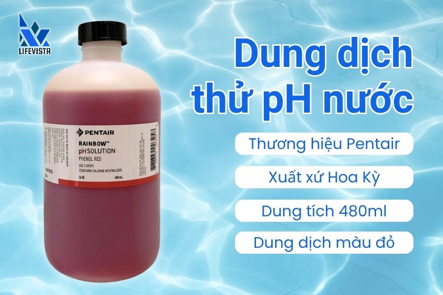dung dịch thử pH nước hồ bơi