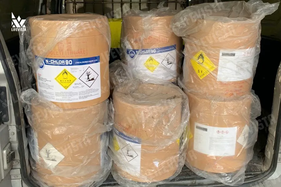 Mua hóa chất N-chlor 90 % viên nén 200g