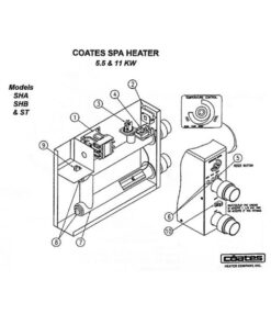 Cấu tạo máy gia nhiệt hồ bơi ST