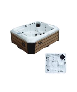 Bồn Jacuzzi cho 2 người có ghế dài 1 người tốt nhất