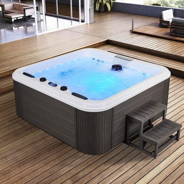 Bồn Jacuzzi cho 3 người có ghế nằm cho 2 người chất lượng