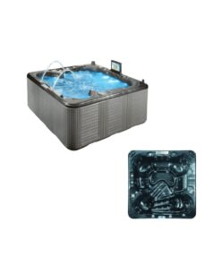 Bồn Jacuzzi cho 4 người có ghế nằm cho 2 người chất lượng