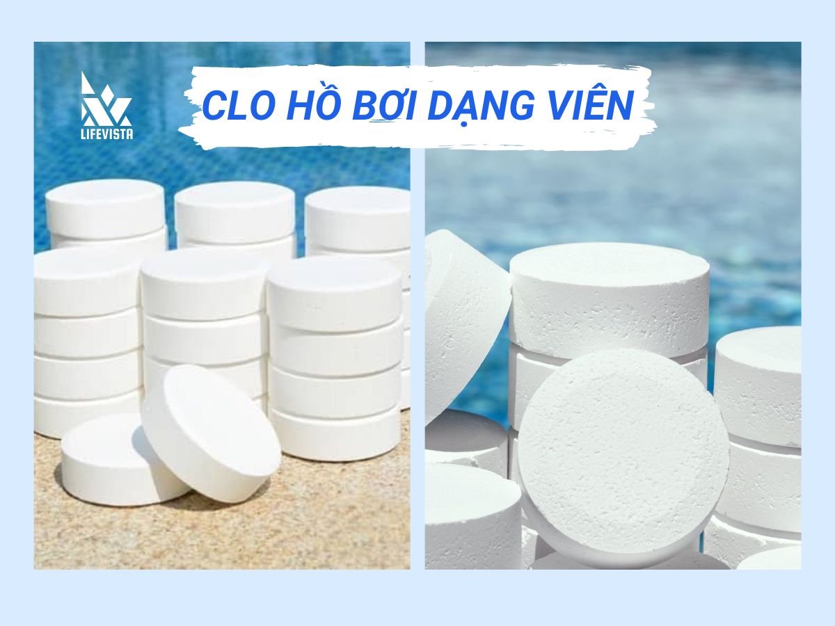 Clorine TCCA 50% xử lý nước dạng viên là gì