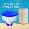 hộp đựng 5 viên clo
