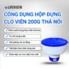 hộp đựng clo viên thả nổi hồ bơi