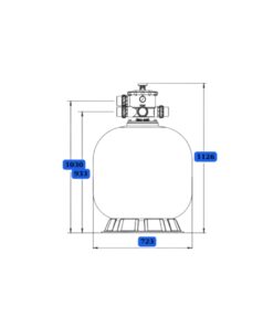 Bình lọc sinh học EMAUX LF700