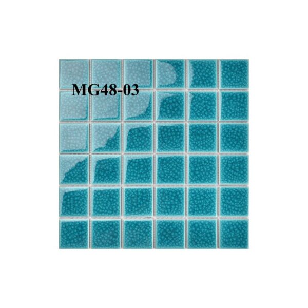 Gạch Mosaic gốm men rạn chất lượng