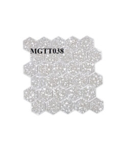 Gạch Mosaic gốm sứ lục giác họa tiết