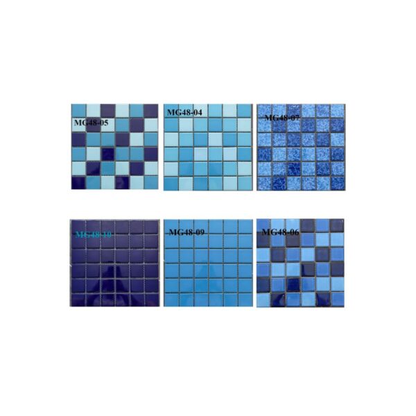 Gạch Mosaic gốm vuông cao cấp