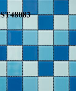 Gạch Mosaic thủy tinh ốp lát hồ bơi