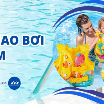 ảnh bìa áo phao trẻ em