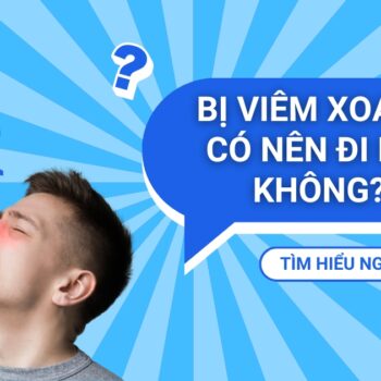 bị viêm xoan có nên đi bơi không