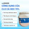 công dụng của clo cá heo
