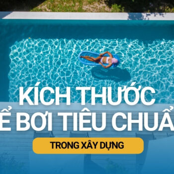 kích thước bể bơi tiêu chuẩn