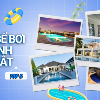 Mẫu bể bơi gia đình đẹp mắt