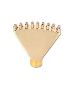 Đầu phun hình đuôi công kép đẹp