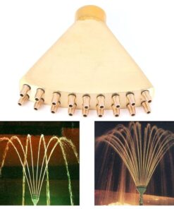 Đầu phun hình đuôi công kép đẹp nhất