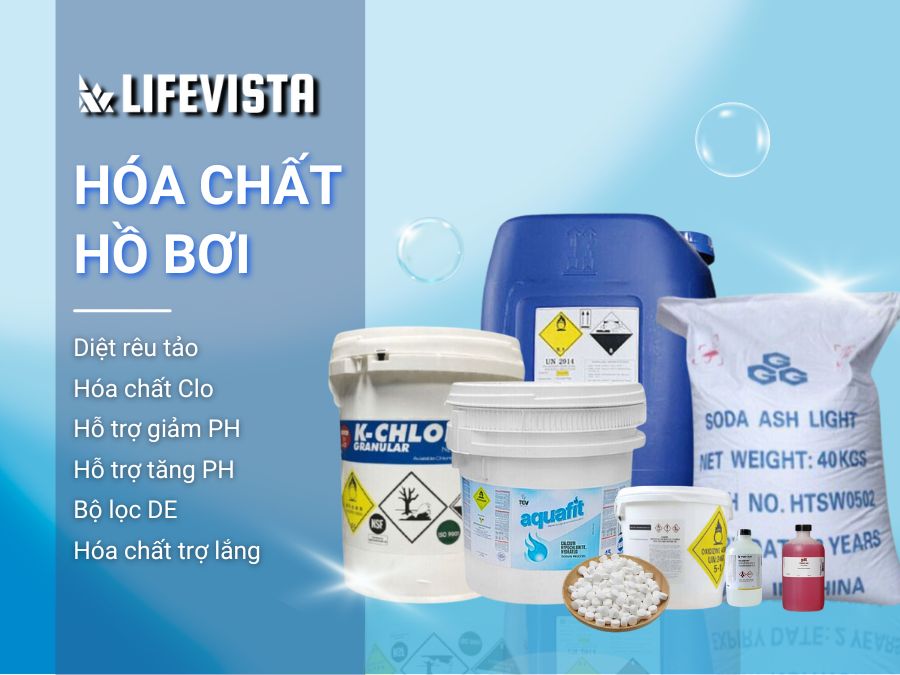 Hóa chất hồ bơi