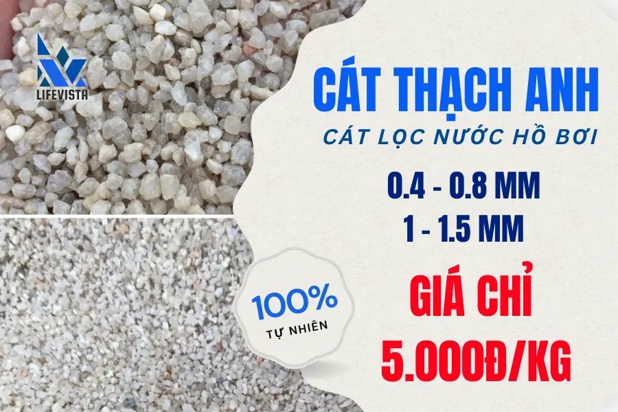 mua cát lọc nước thạch anh