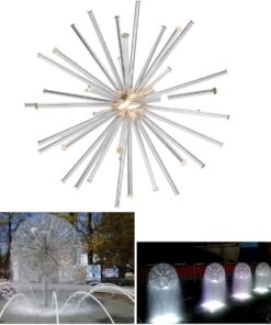 vòi phun nước hình quả cầu pha lê