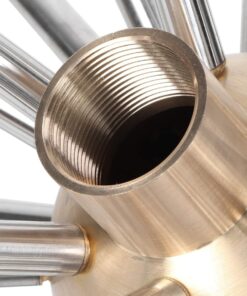 vòi phun nước hình quả cầu pha lê bằng đồng thau