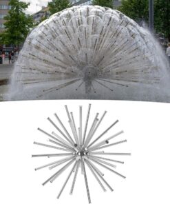 Vòi phun tạo hình quả cầu pha lê