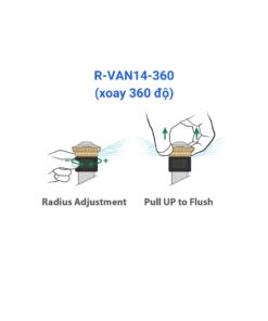 Béc phun xoay R-VAN14 Rainbird