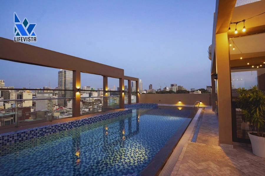 Hồ bơi nước mặn Celine Living