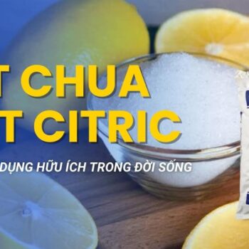 Bột chua Axit Citric và những ứng dụng hữu ích trong đời sống