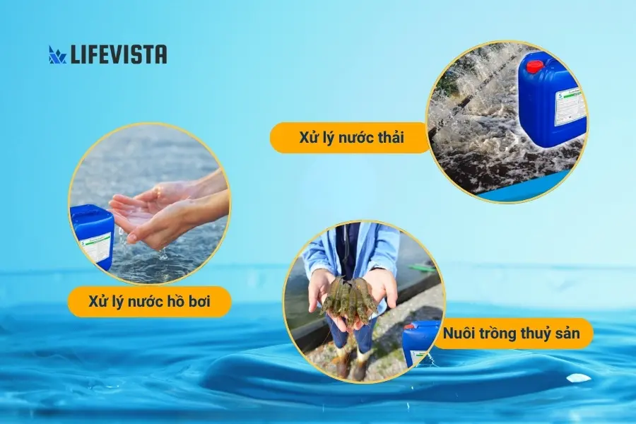 Tác dụng của oxy già trong công nghiệp