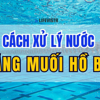 cách xử lý nước hồ bơi bằng muối