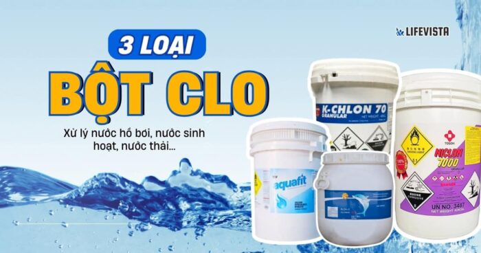 3 loại bột clo