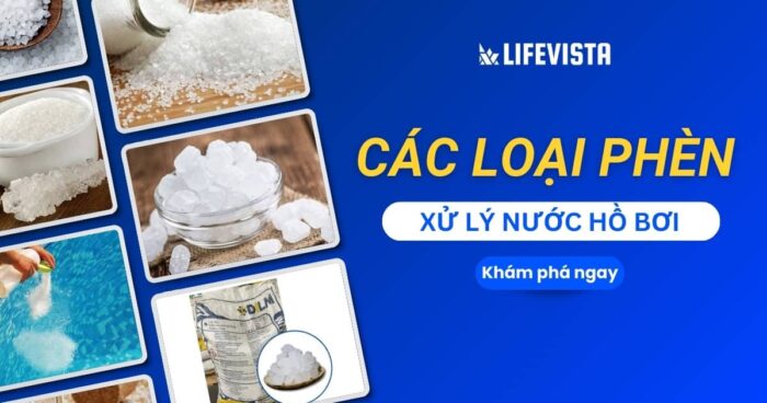 Tất tần tật các loại phèn chuyên dùng xử lý nước hồ bơi