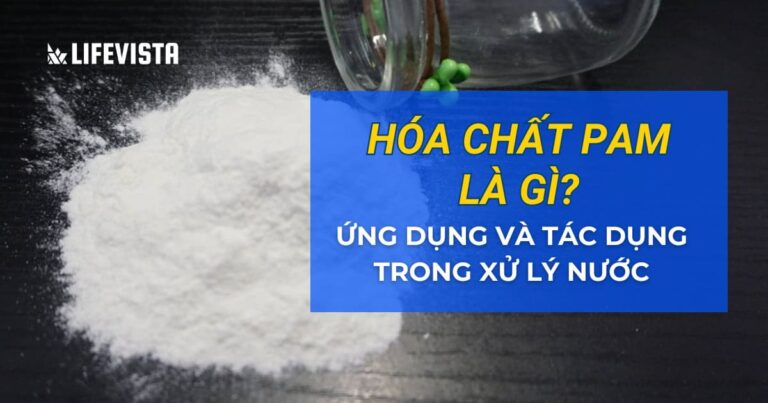 Hóa chất PAM là gì? Ứng dụng và có tác dụng gì trong xử lý nước