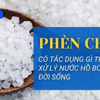 Phèn chua có tác dụng gì trong xử lý nước hồ bơi và đời sống