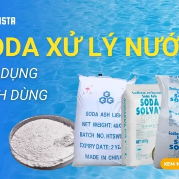 soda xử lý nước