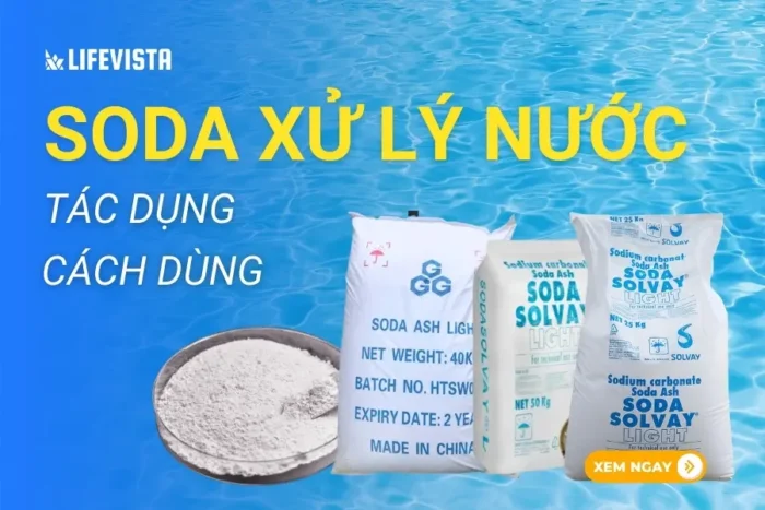 soda xử lý nước