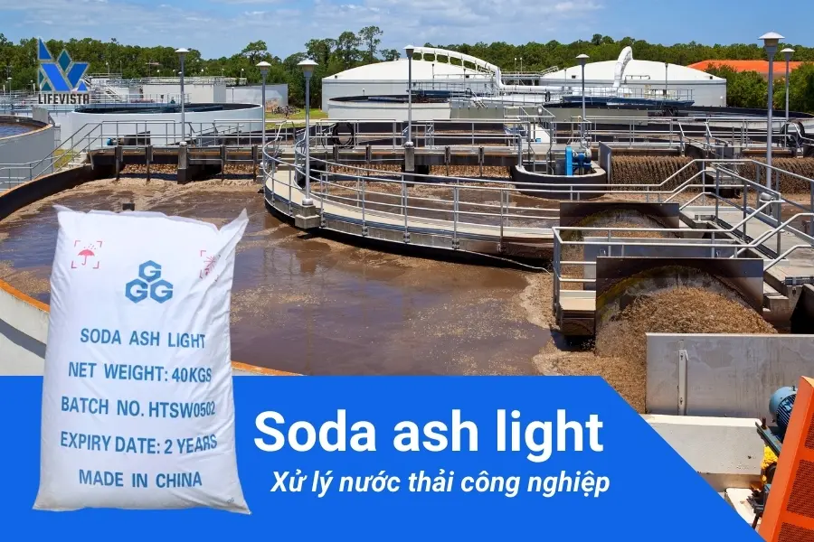 soda xử lý nước thải công nghiệp
