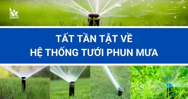 hệ thống tưới phun mưa