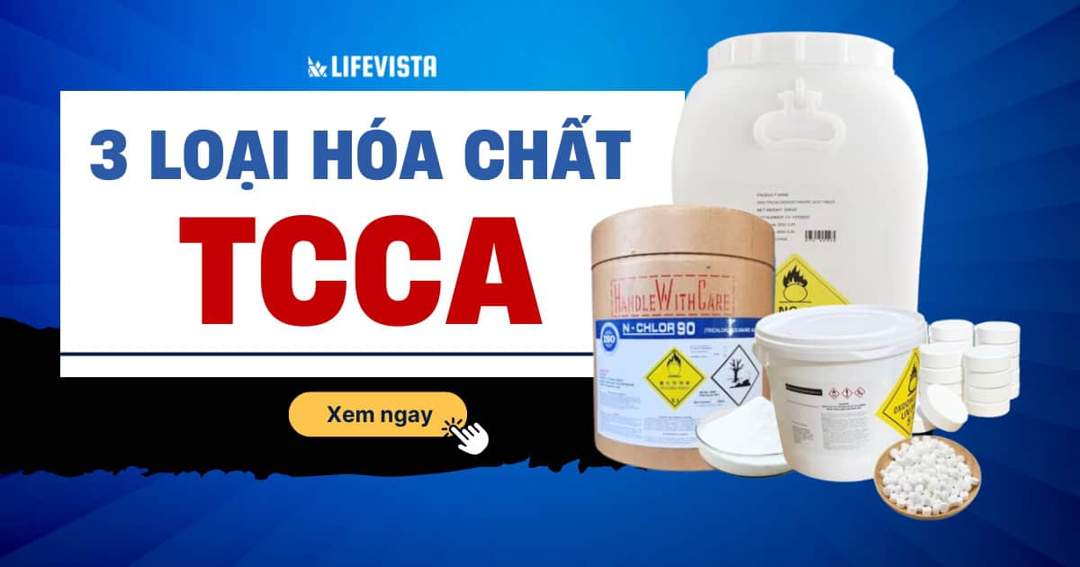 3 loại hóa chất TCCA