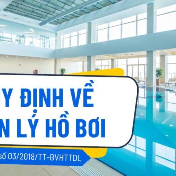 Quy định về quản lý hồ bơi