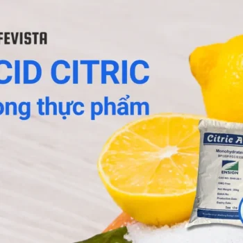 acid citric trong thực phẩm