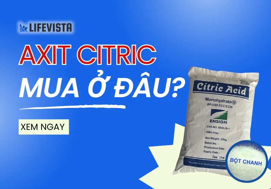 axit citric mua ở đâu